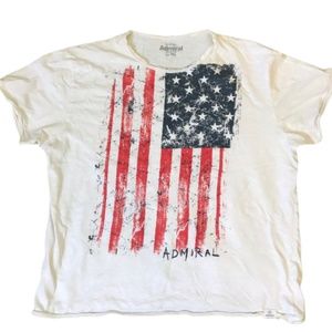 ADMIRAL Collection Americana Graphic Tee Shirt XXL